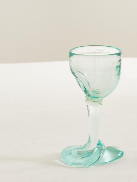Thaw Recycled-glass Wine Glass