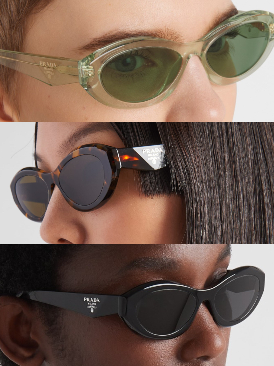 Different color variants of Prada PR 26ZS