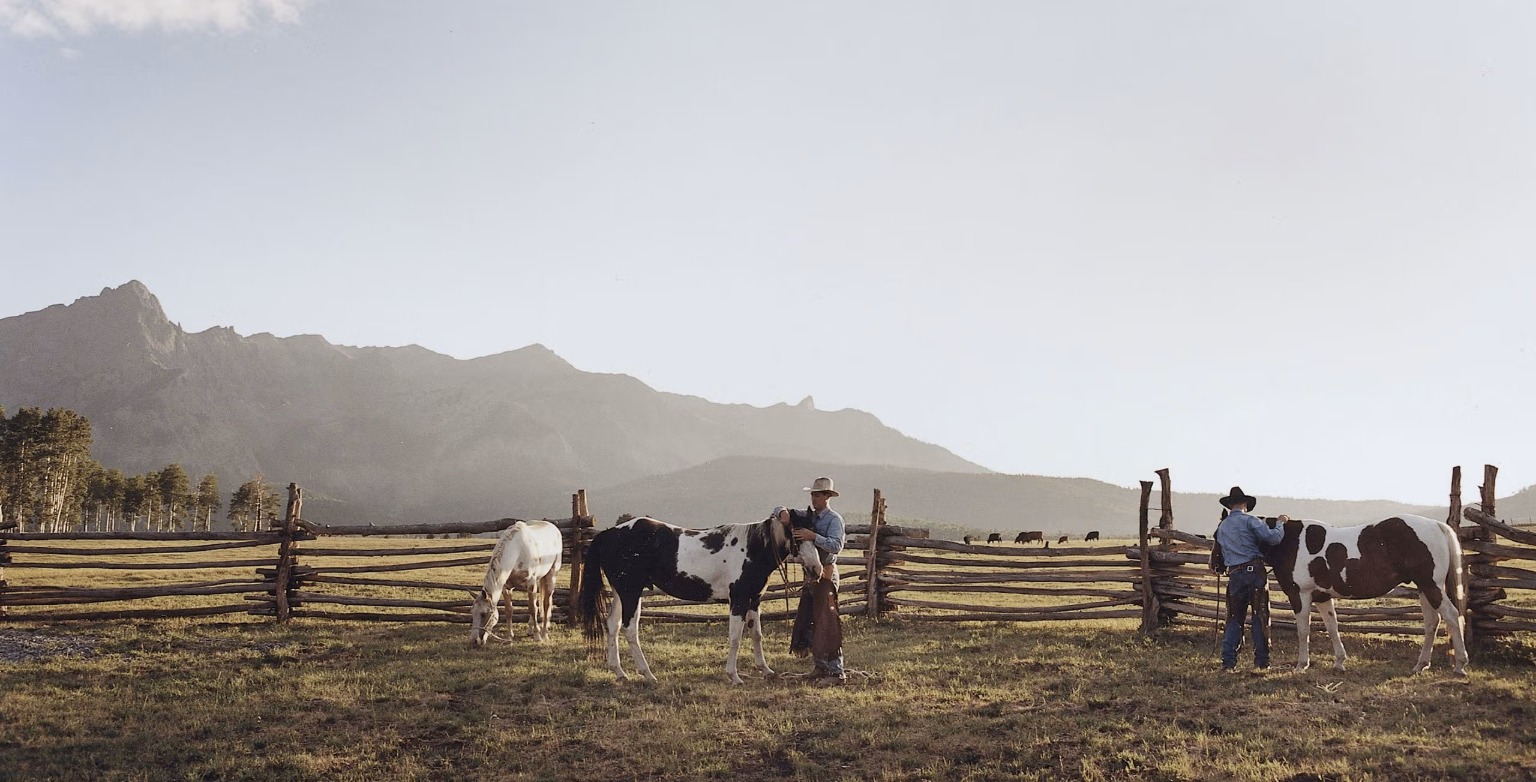 The Double RL Ranch, which spans 17,000 acres in Colorado, supplies beef to Ralph Lauren’s restaurants in New York and Chicago