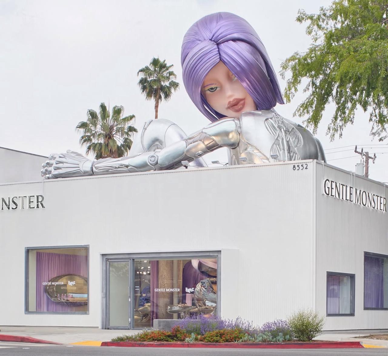 Bratz x Gentle Monster humanoid doll Pocket Collection Pop-up Stores 