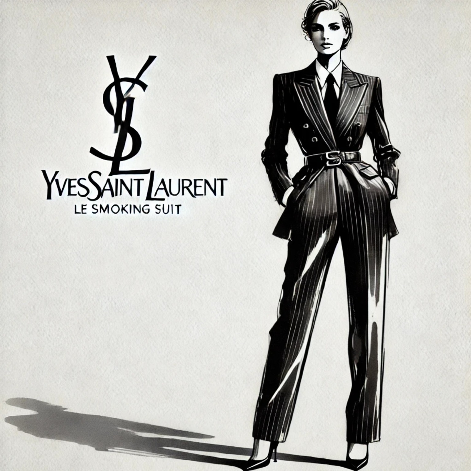 Yves Saint Laurent Le Smoking suit