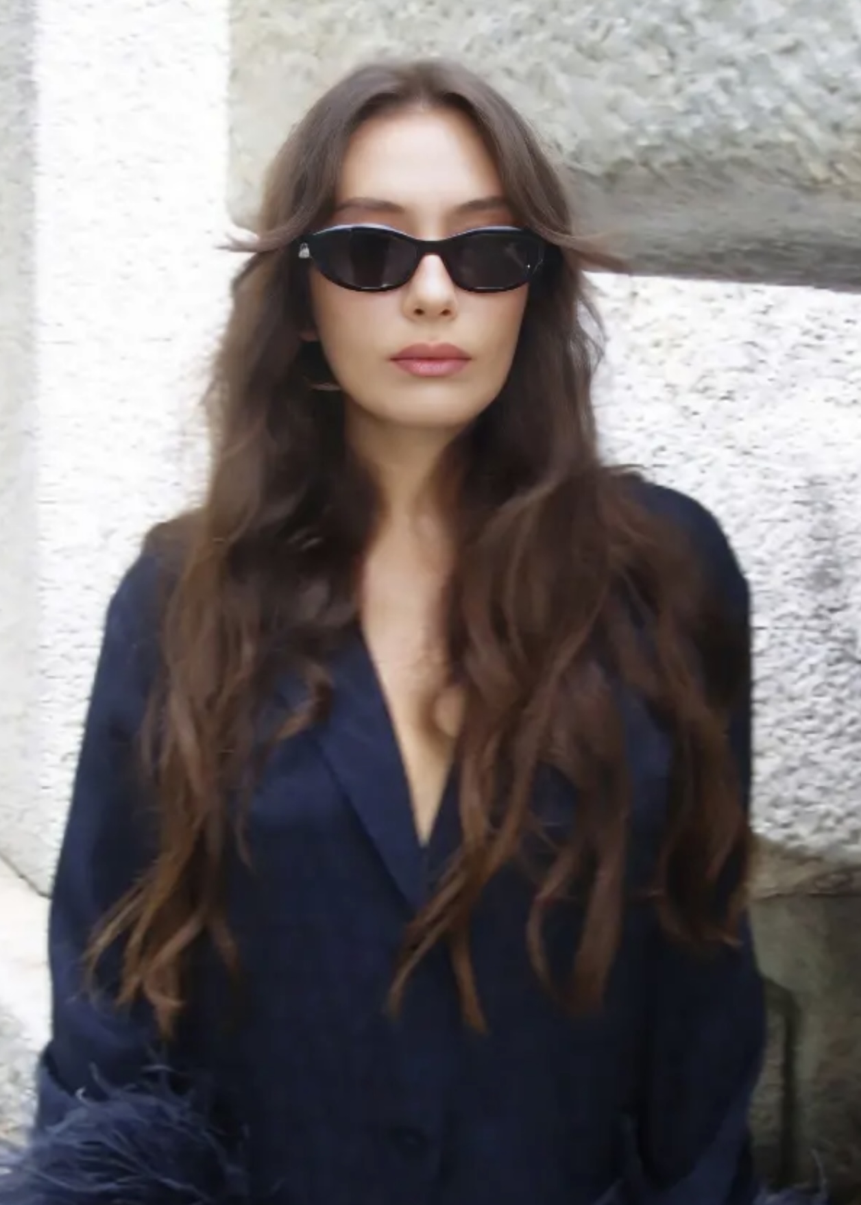 Neslihan Atagül wears Prada PR 26ZS